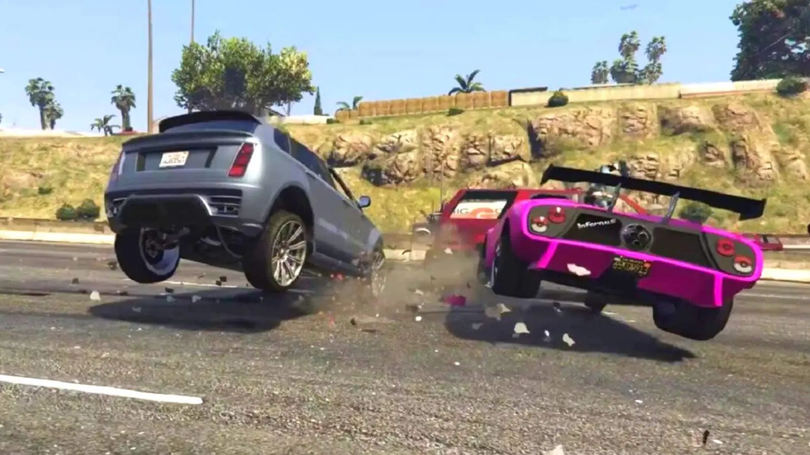 gta online car crash header image