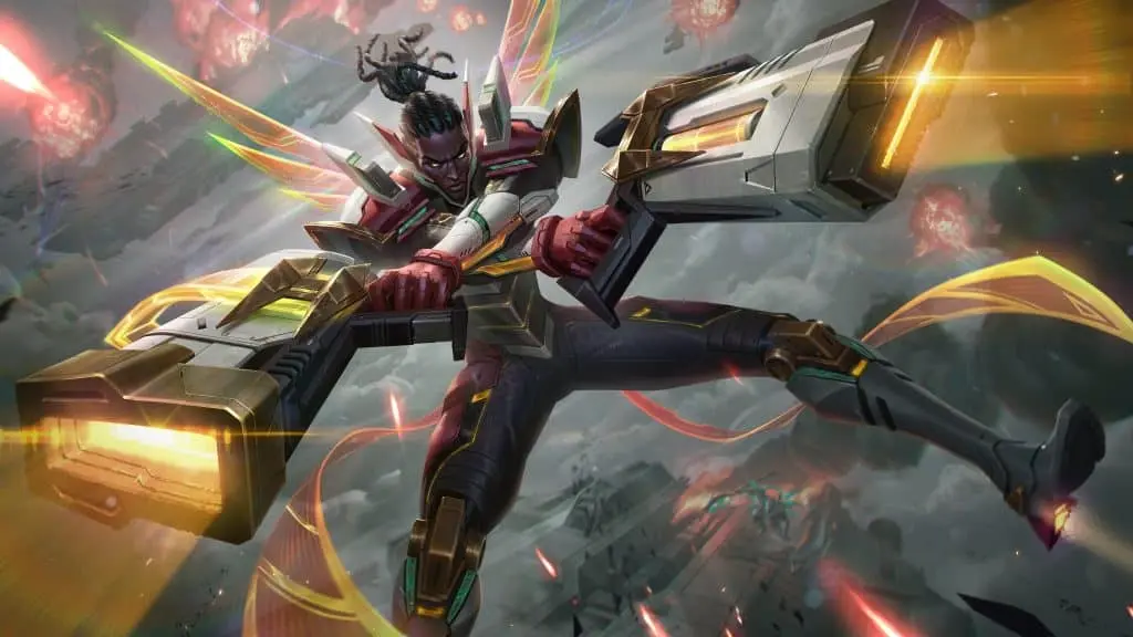 Strike Paladin Lucian in League of Legends