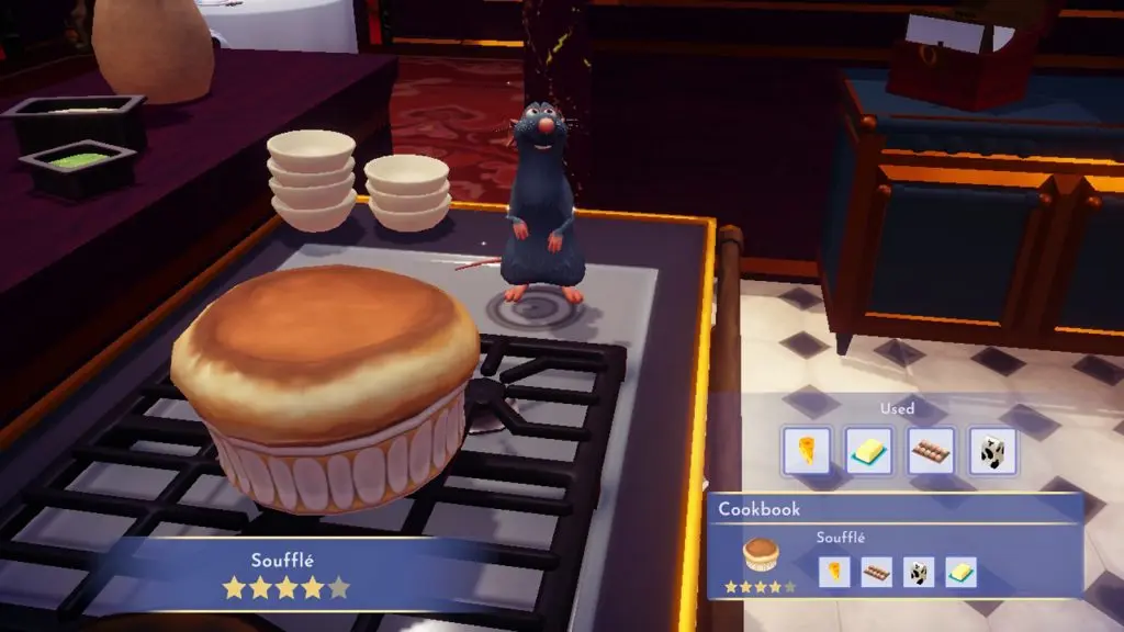 A Souffle in Disney Dreamlight Valley