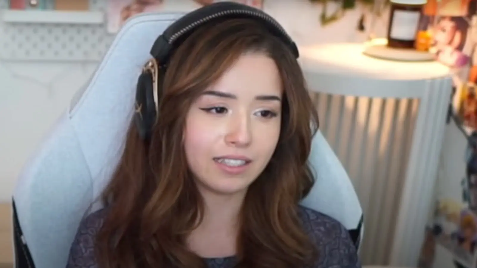 Pokimane spat on header