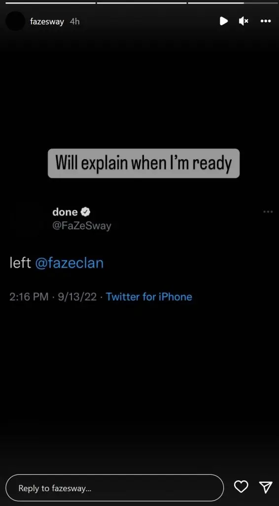 FaZe Sway on Instagram