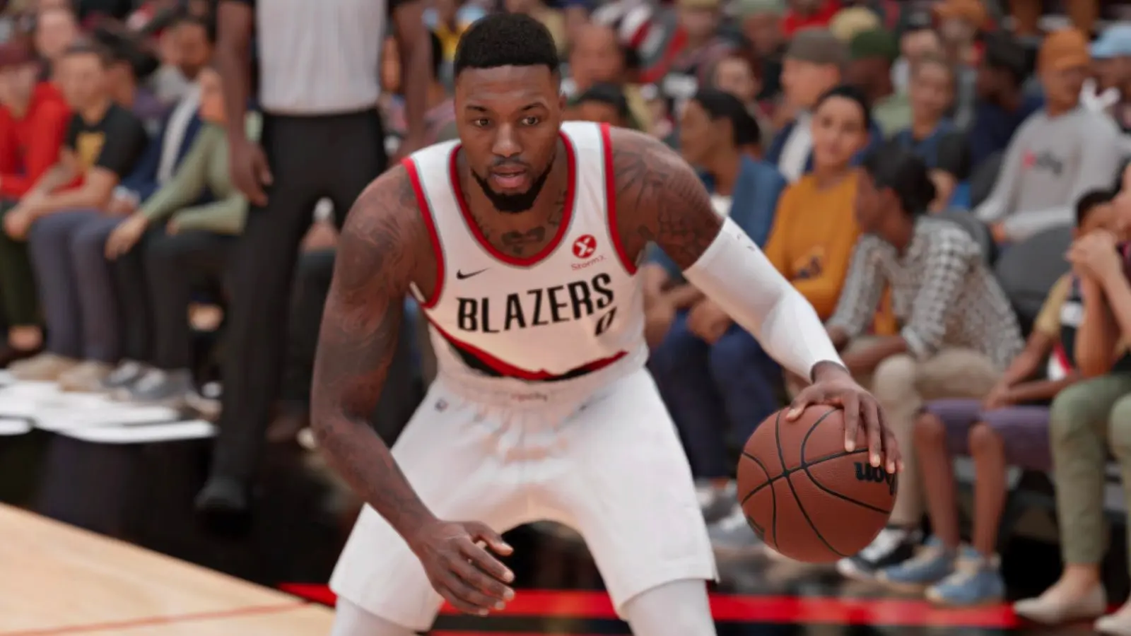 nba 2k23 player dribbling