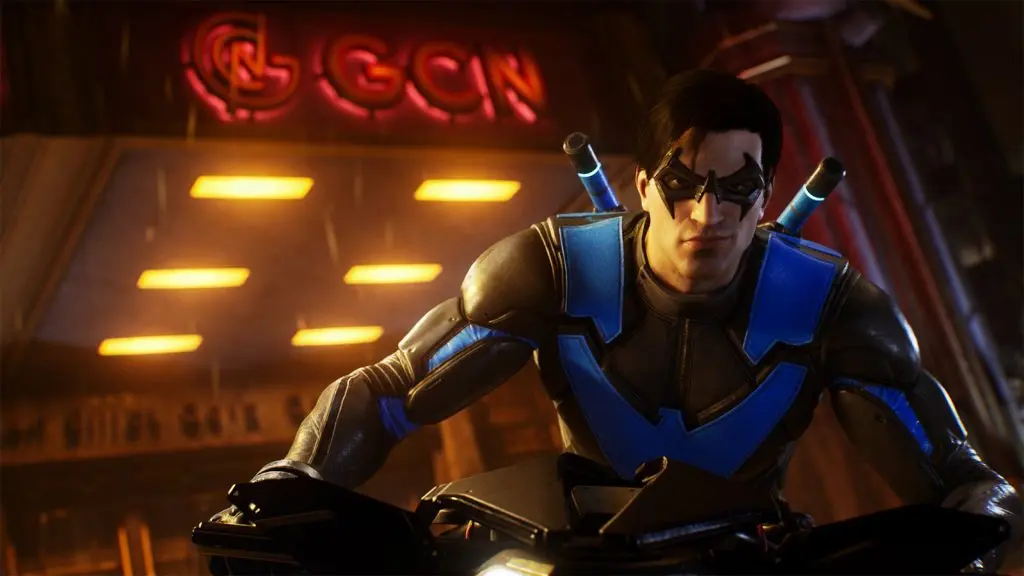 an image of Nightwing in Gotham Knights