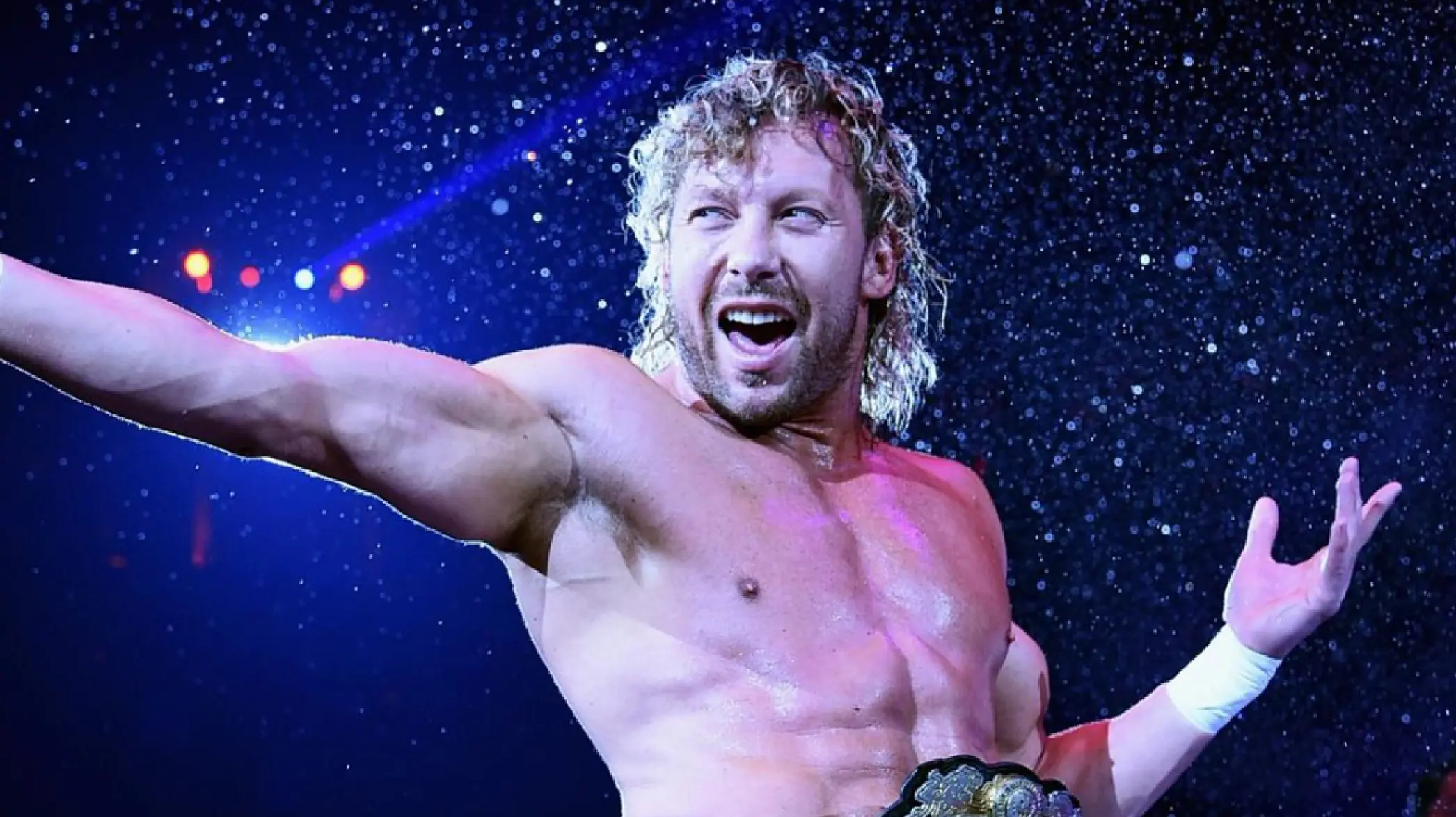 Kenny Omega wrestling in NJPW