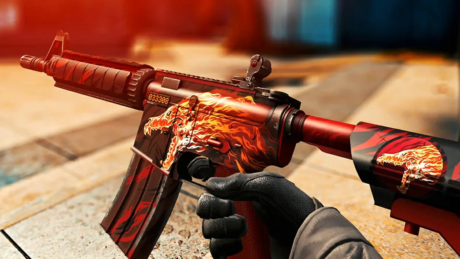 Stattrak M4A4 Howl in CSGO