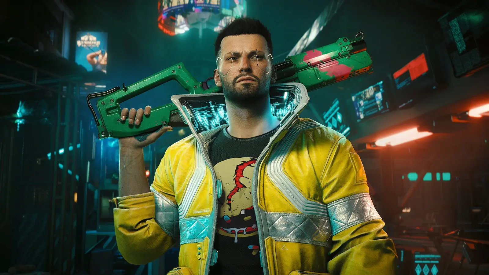 Cyberpunk 2077 character screenshot