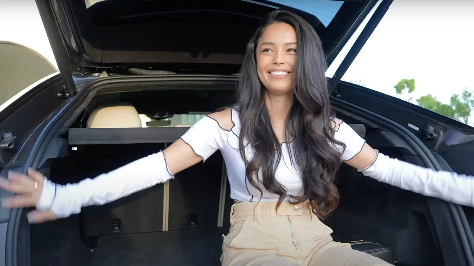 Valkyrae new car header