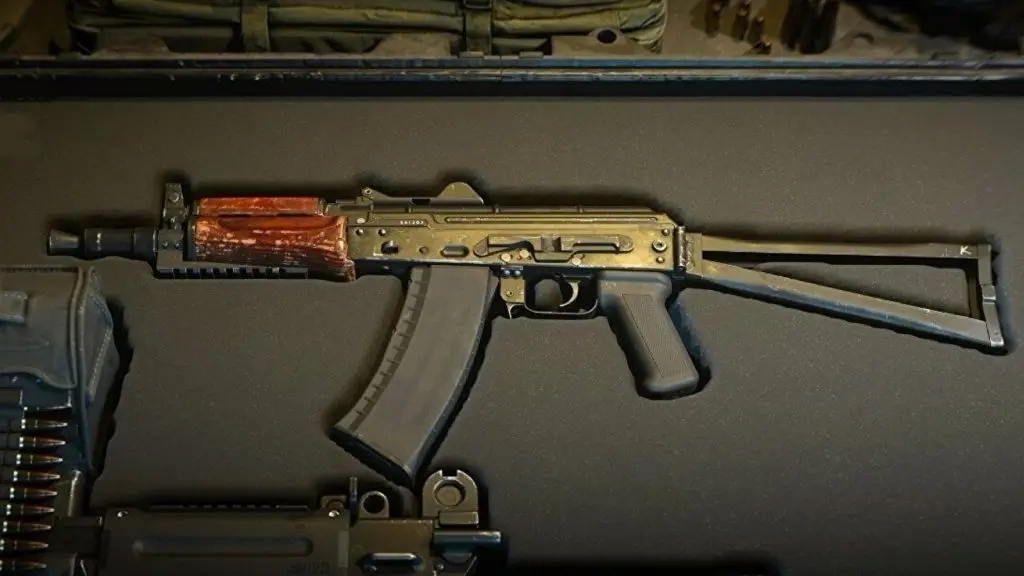 kastov-74u modern warfare 2 gun