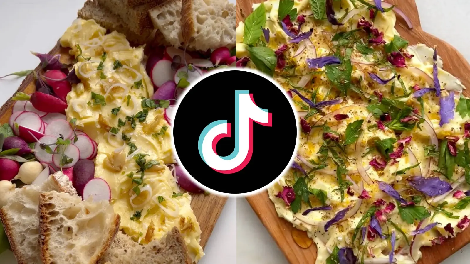 TikTok logo next to Butter Boards