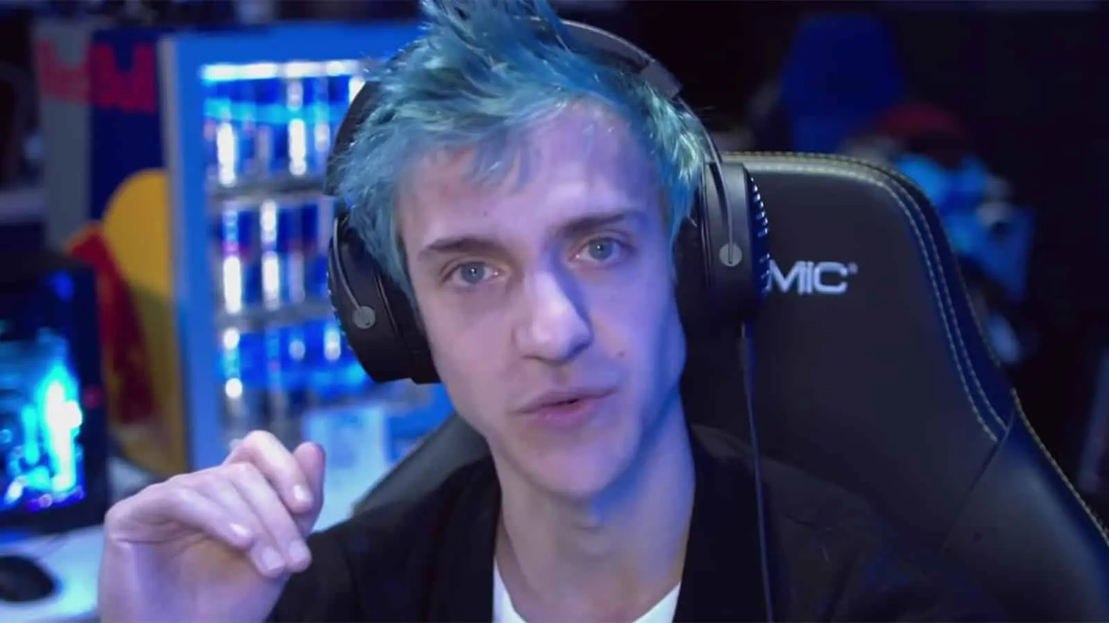 Ninja in streaming setup