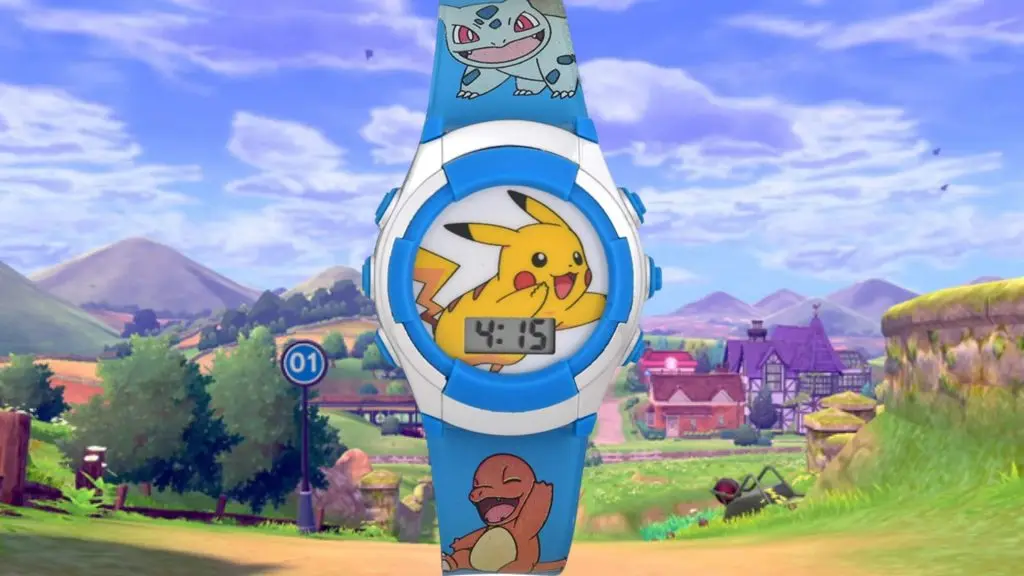 Pokemon quartz kids watch