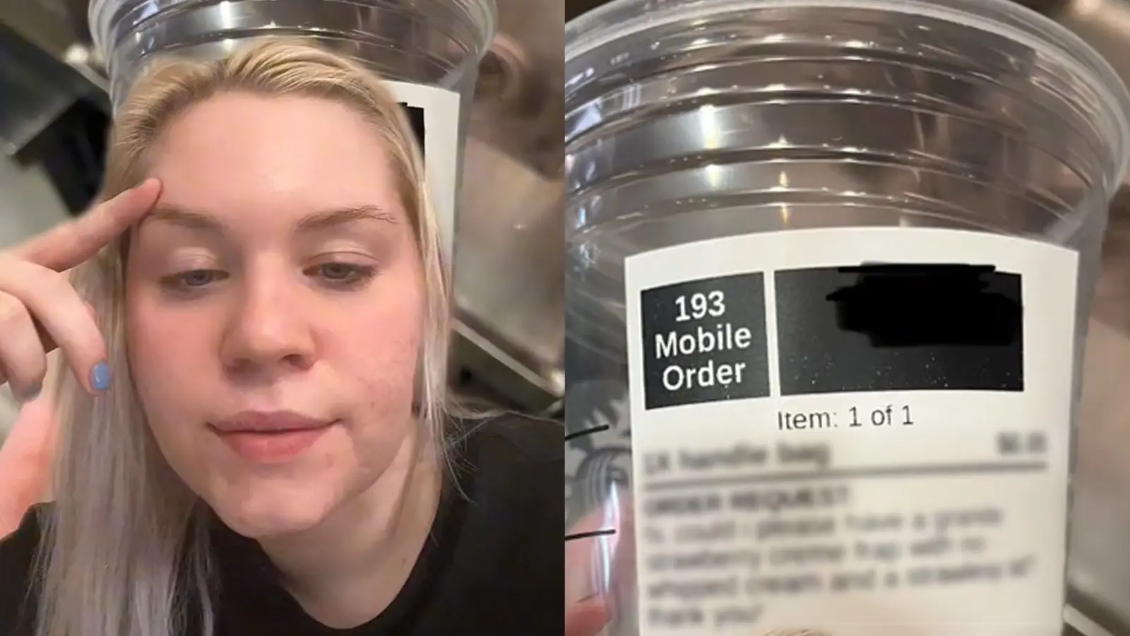 TikToker Sinead Robbins Starbucks Barista