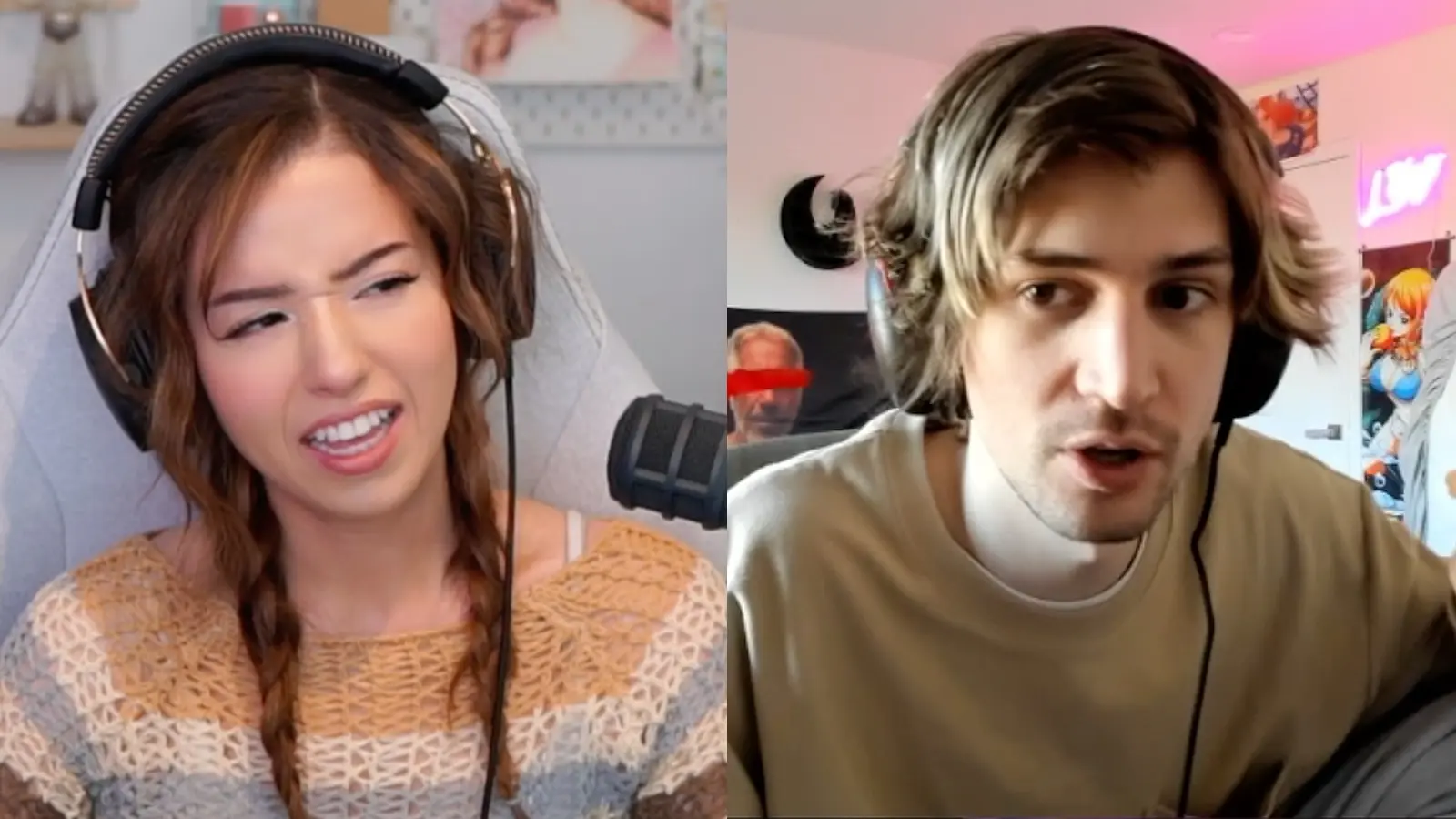 pokimane and xqc on twitch streams