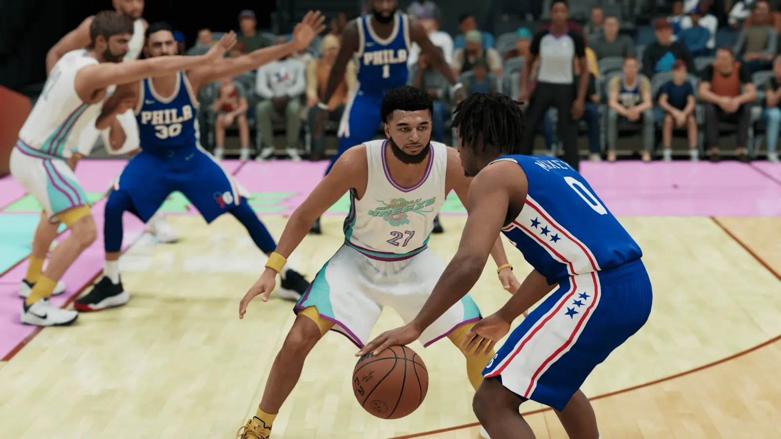 nba 2k23 steal spam