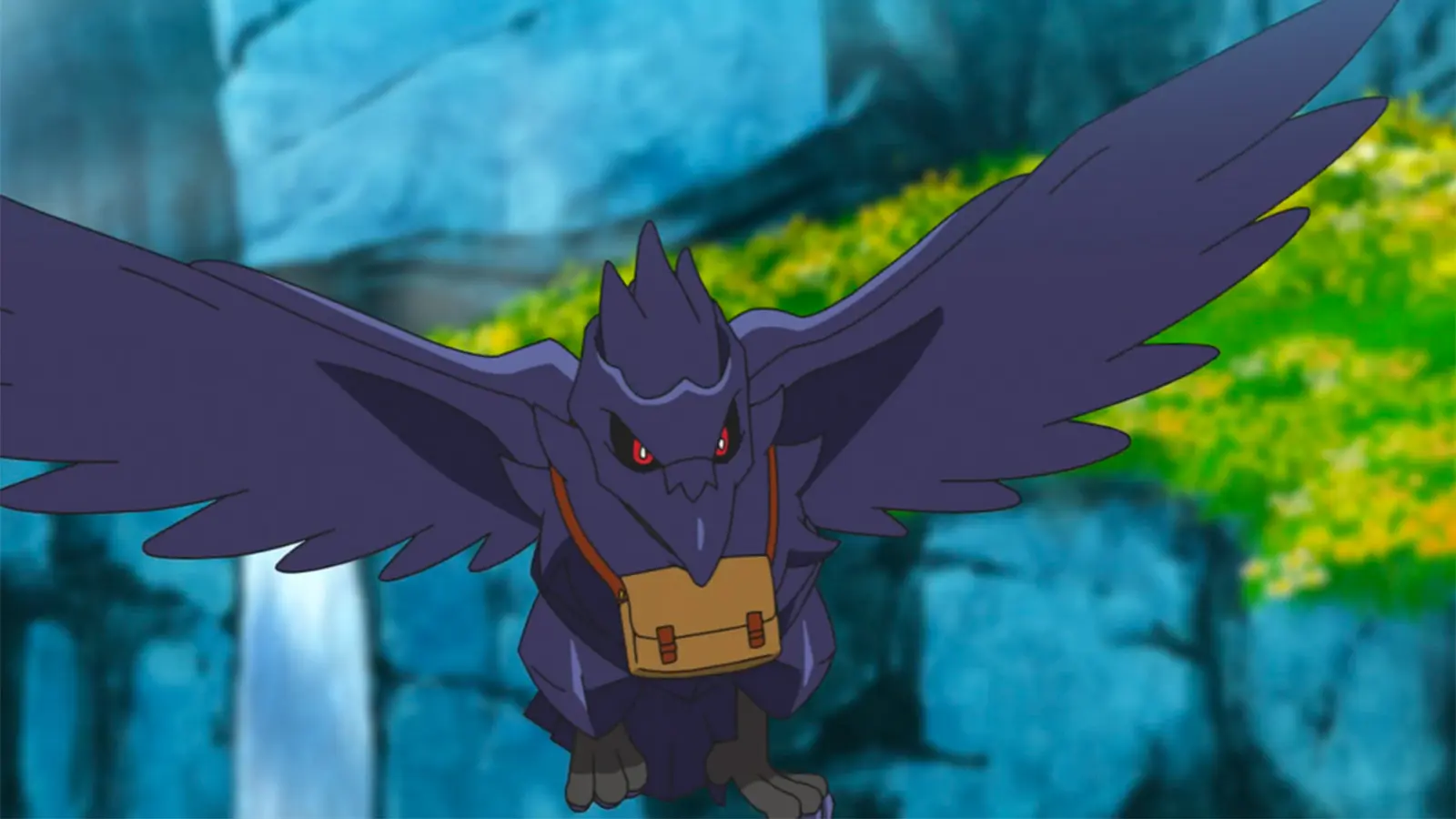 Corviknight in the Pokemon anime