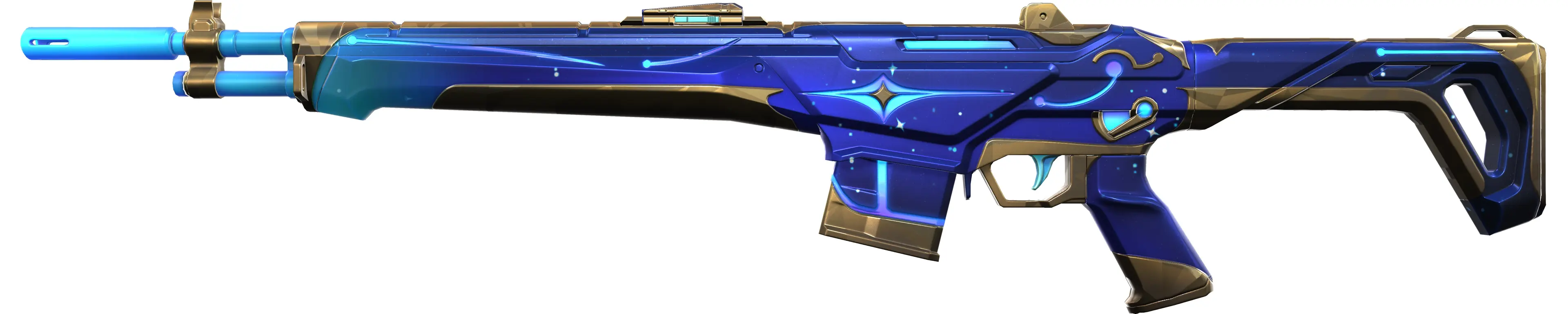 The Starlit Odyssey skin in Valorant for Guardian