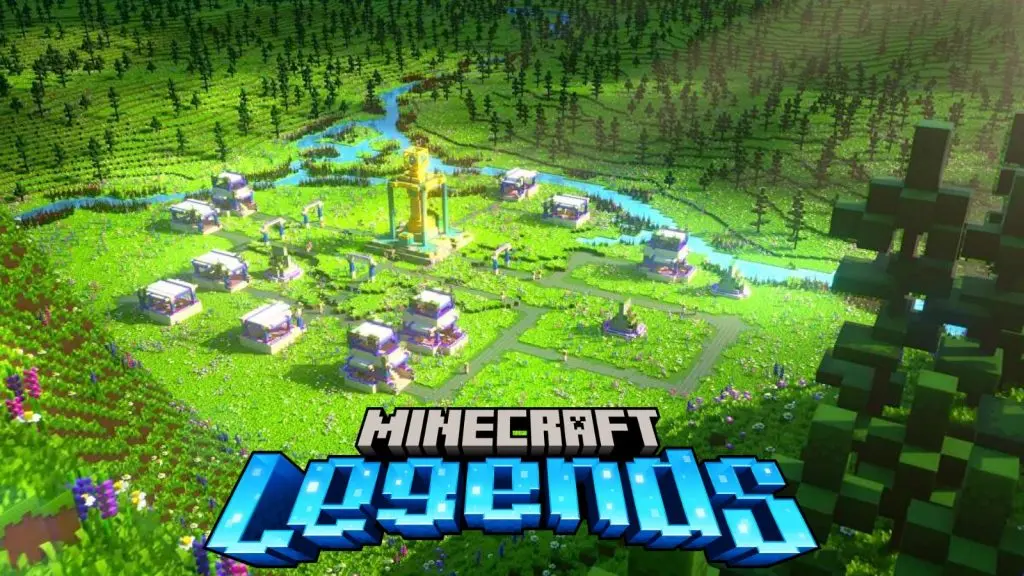 Minecraft Legends gameplay