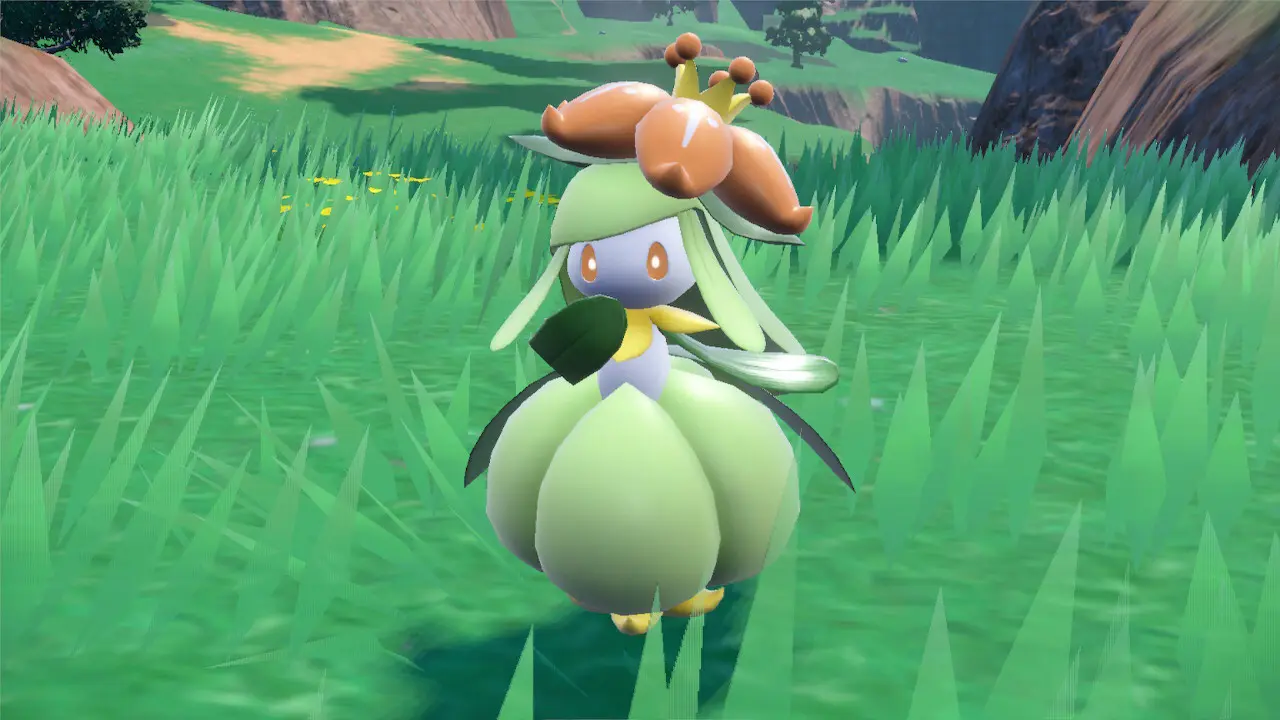 Lilligant, a Pokemon in Scarlet & Violet Pokedex