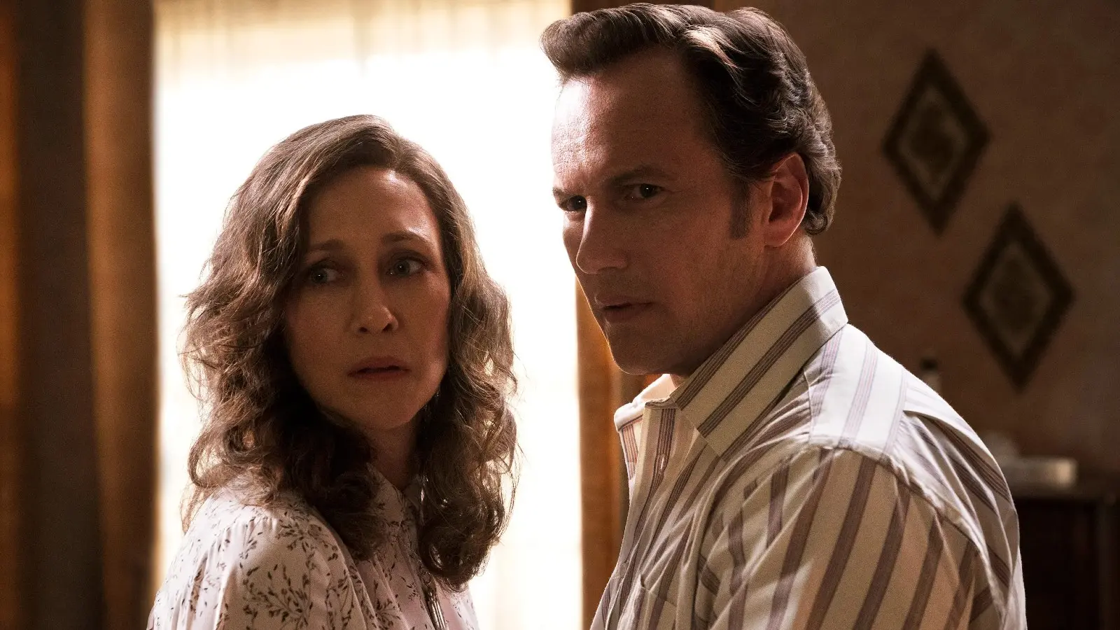 Patrick Wilson and Vera Farmiga as Ed and Lorraine Warren, who will return for The Conjuring 4