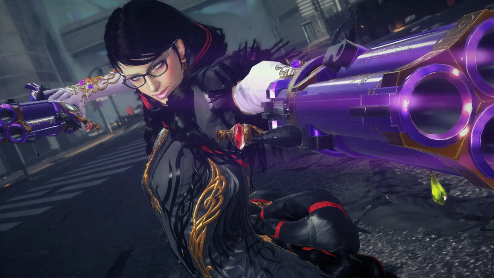 A screenshot from Bayonetta 3