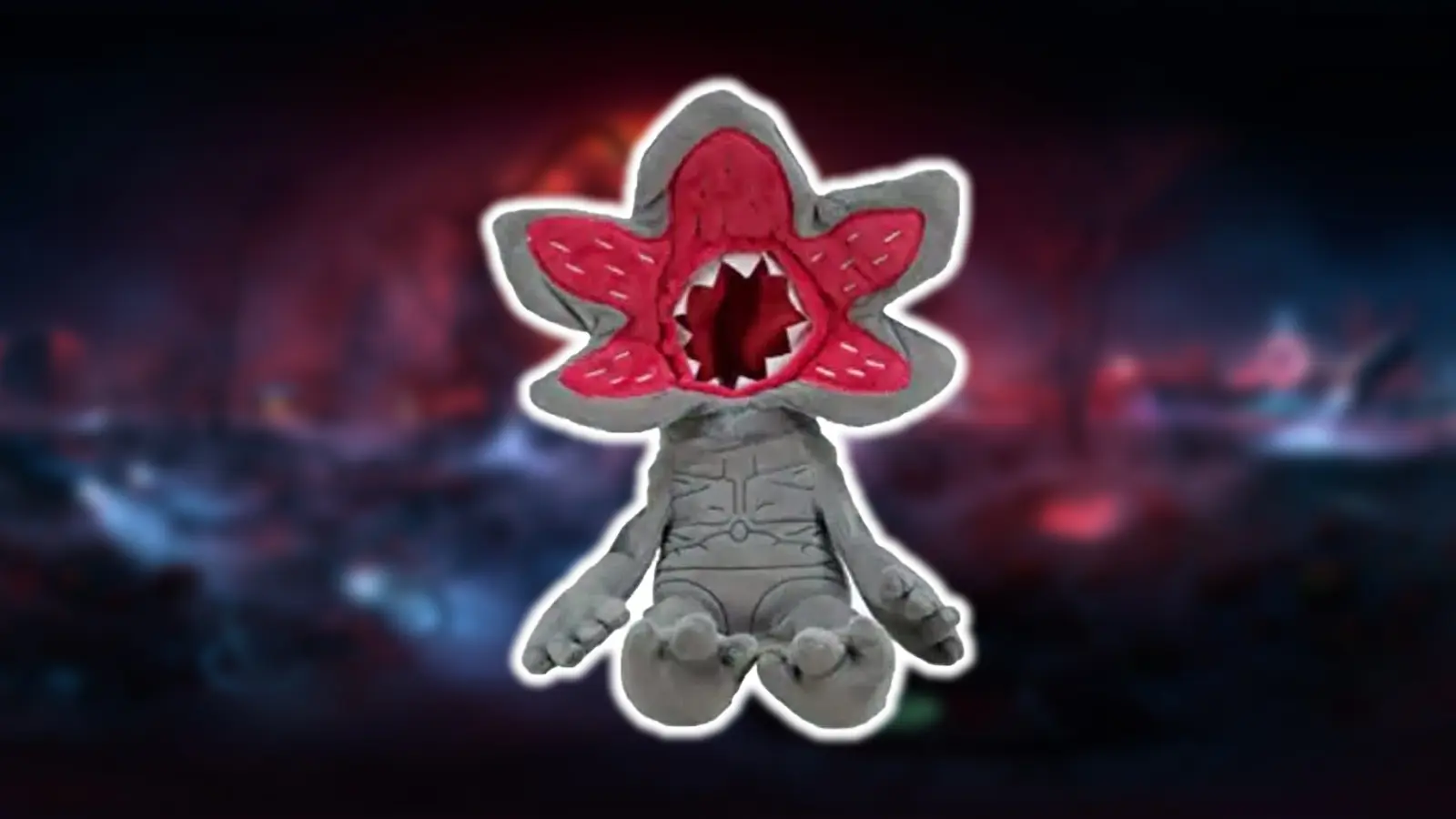 cover art for a plush Demogorgon figurine from Stanger Things