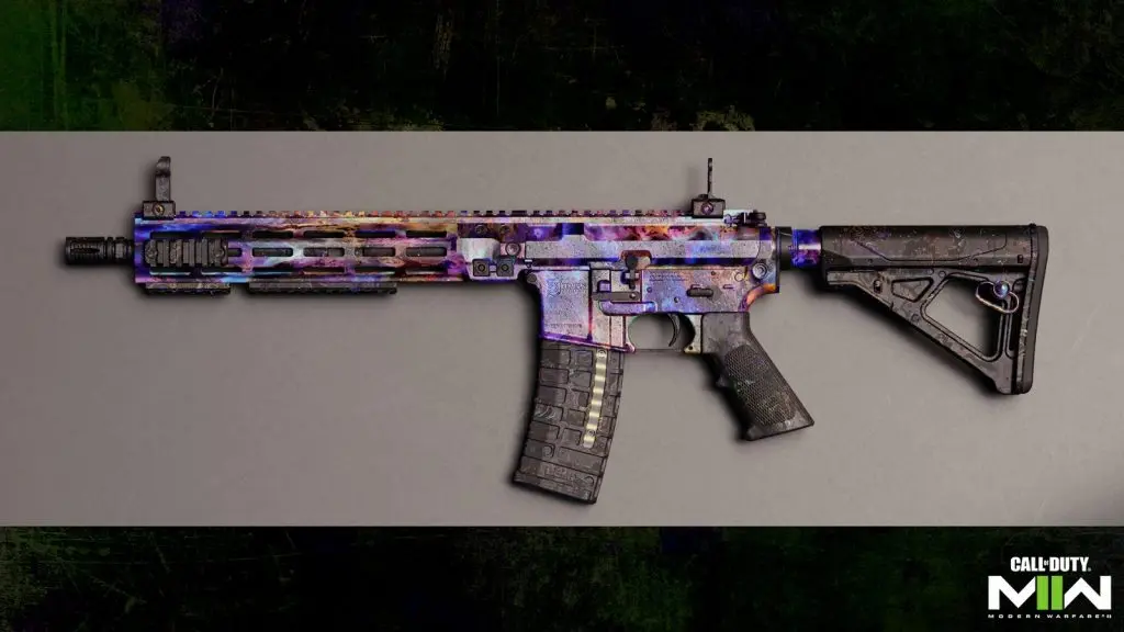 The Orion Camo in Modern Warfare 2.