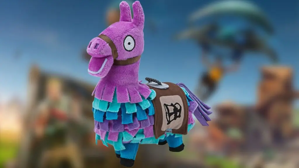 Loot Llama plush fortnite toy