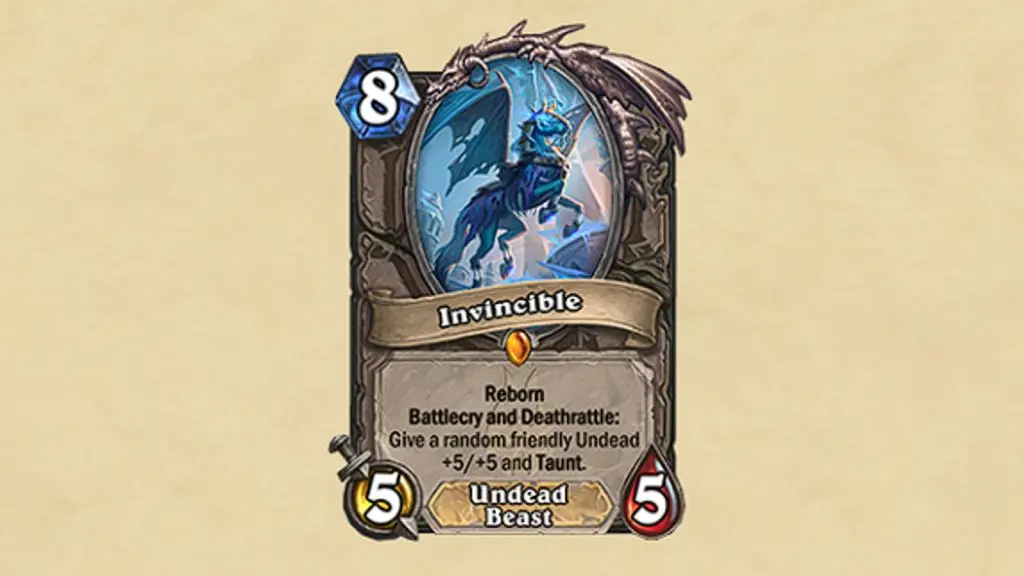 hearthstone invincible death knight