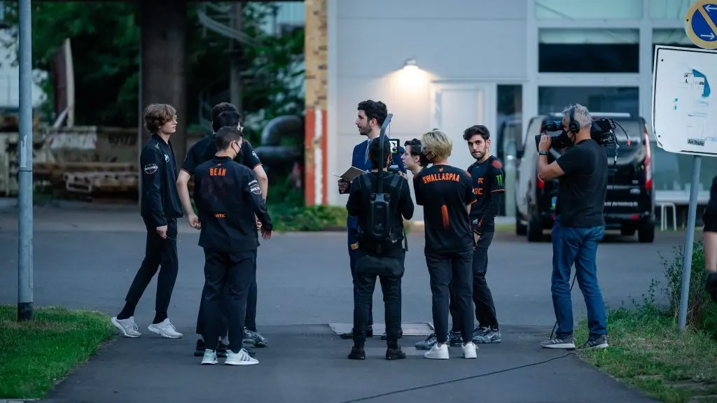 Fnatic League of Legends team from 2018