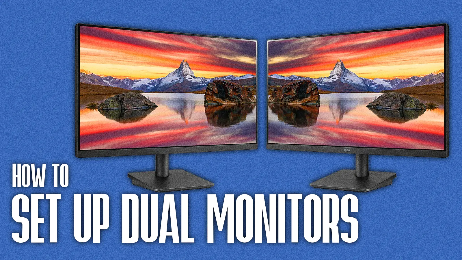 dual monitors