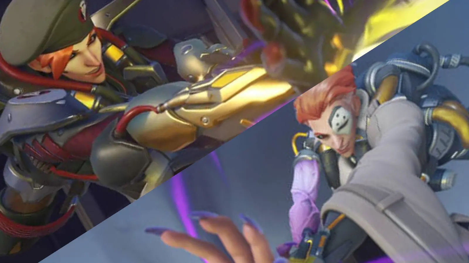 Moira battle in overwatch 2