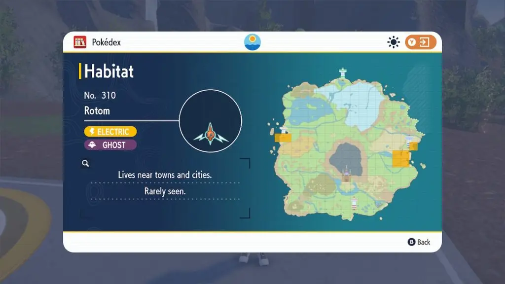 rotom locations