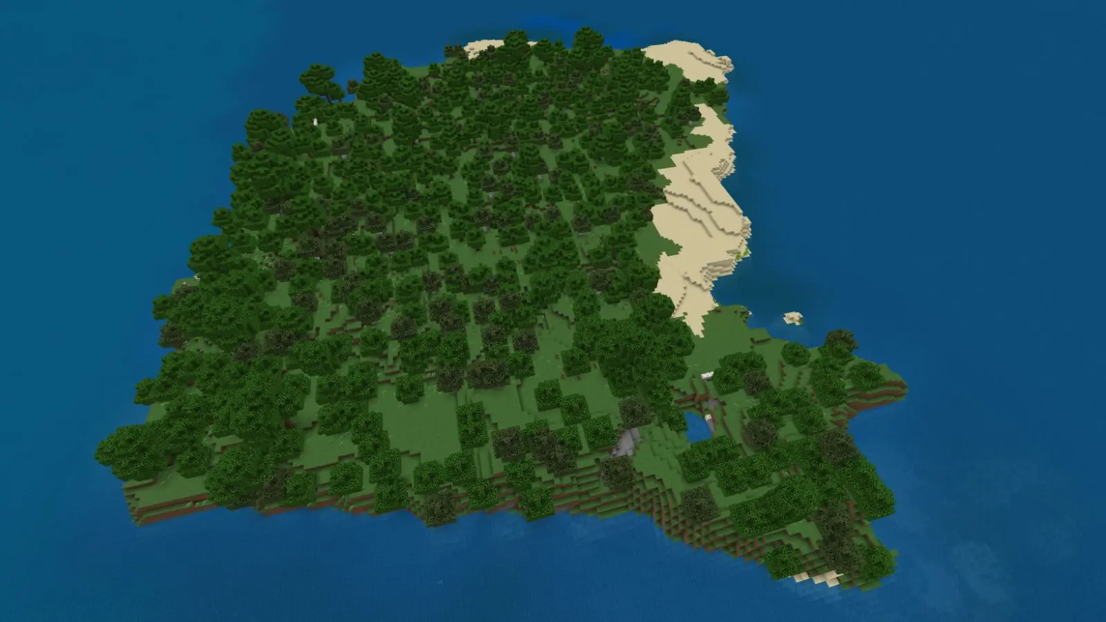 Lonely Island minecraft seeds