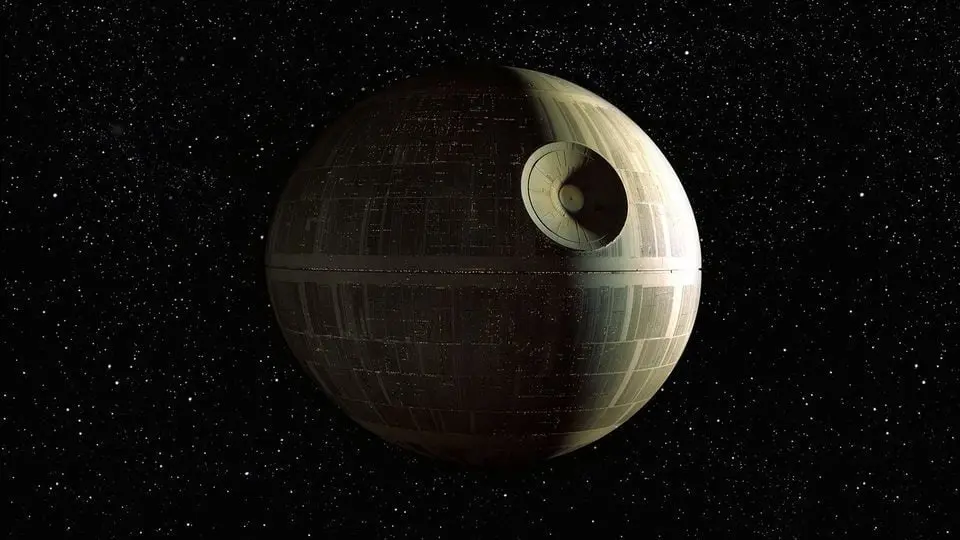 The Death Star in Star Wars