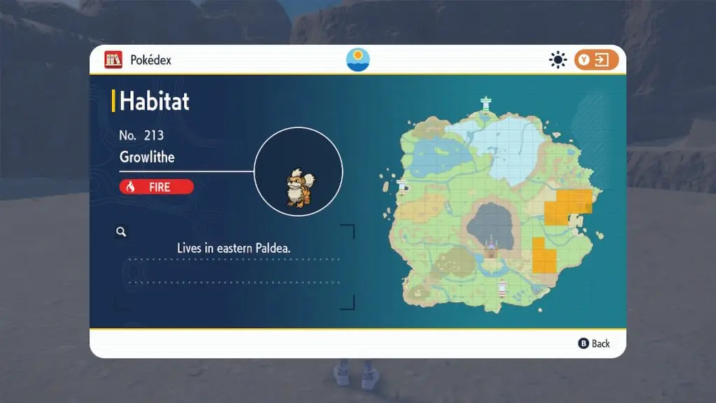 growlithe locations