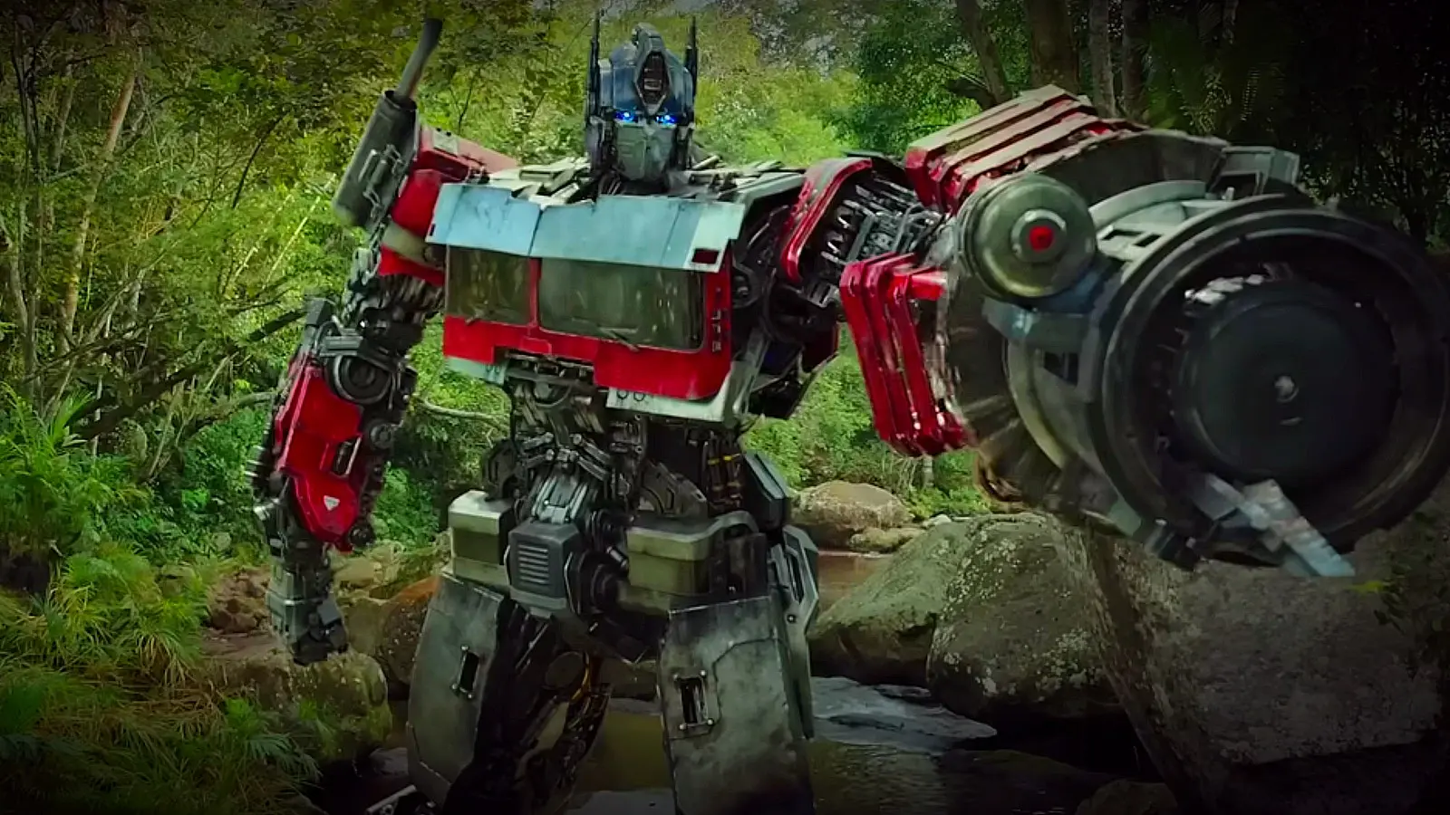 A still from Transformers: Rise of the Beasts