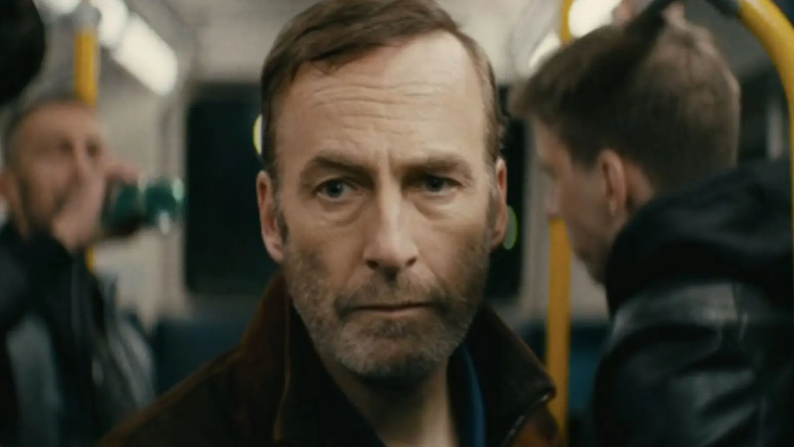 A close up of Bob Odenkirk as Hutch Mansell in the movie Nobody