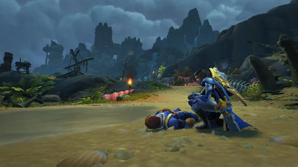 World of Warcraft Exile's Reach location