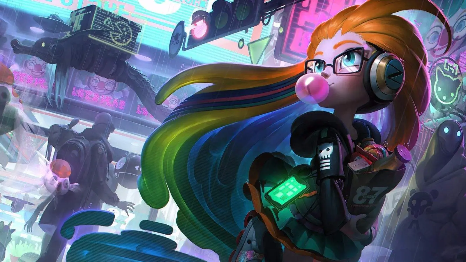 Cyber Pop Zoe in League of Legends