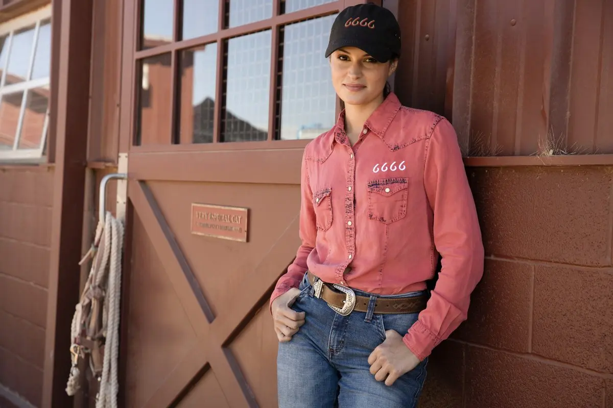 Kathryn Kelly as Emily on the 6666 Ranch in Yellowstone