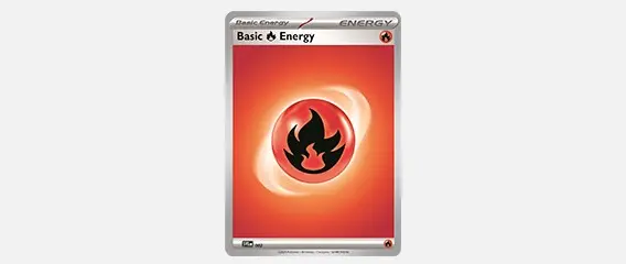 Pokemon Scarlet violet energy card