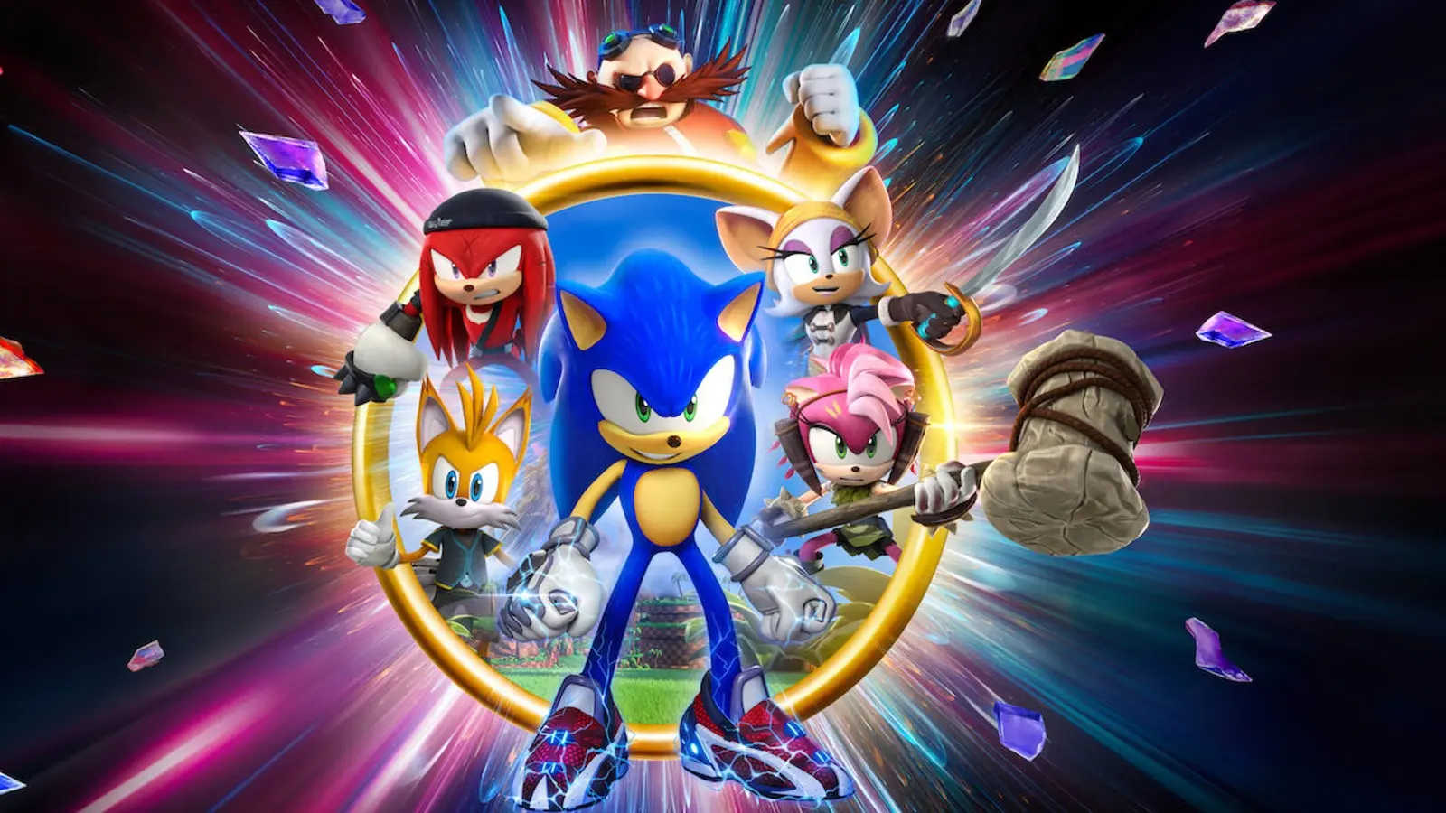 The poster for Sonic Prime