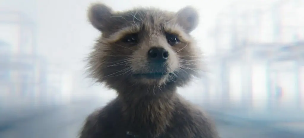 Rocket Raccoon in Guardians of the Galaxy Vol. 3