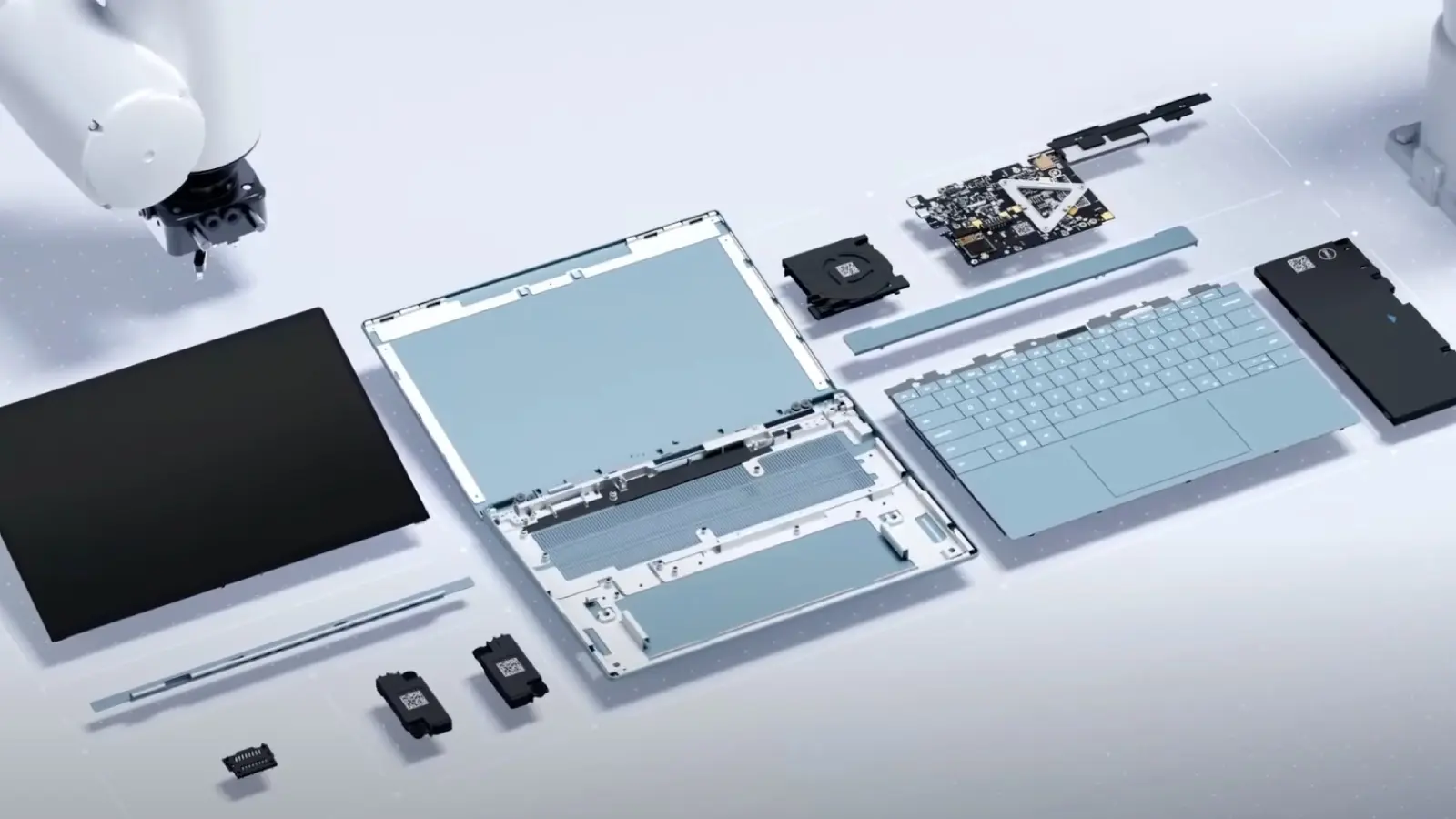 Dell Concept Luna disassembled