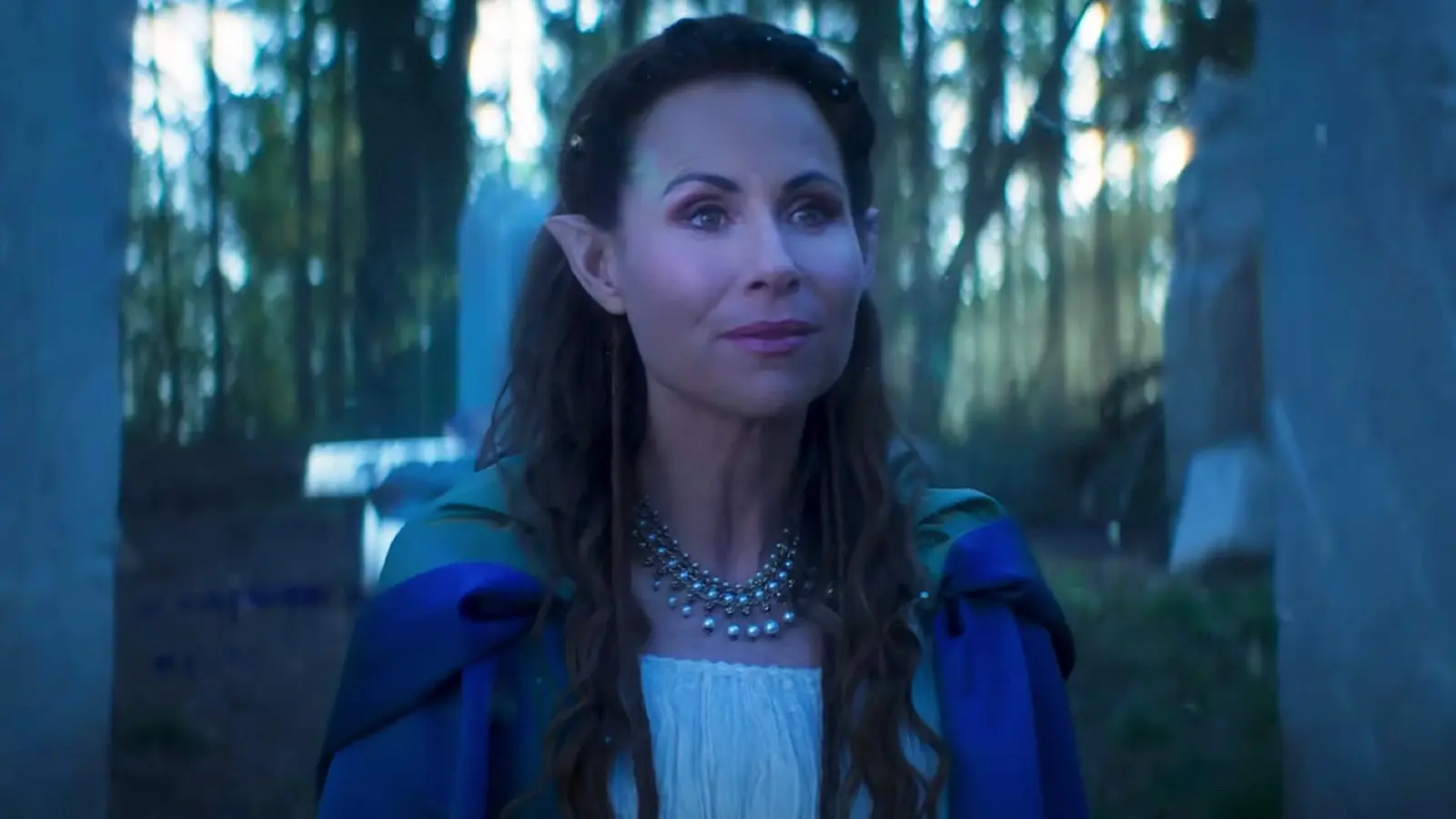 Minnie Driver as Seanchai in The Witcher Blood Origin