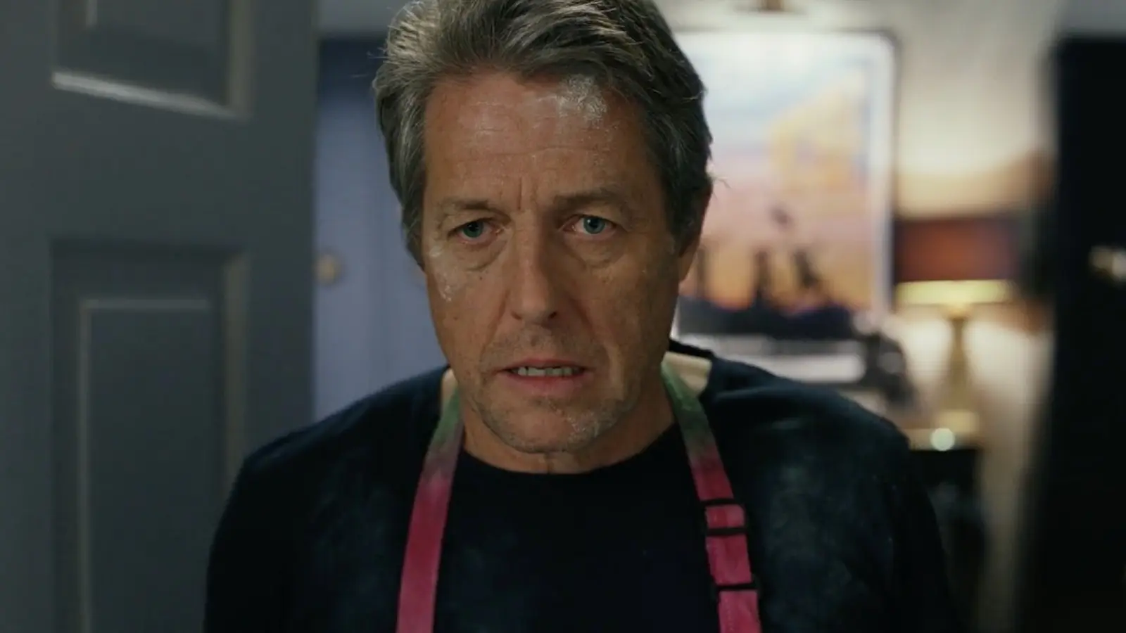 Hugh Grant in Glass Onion