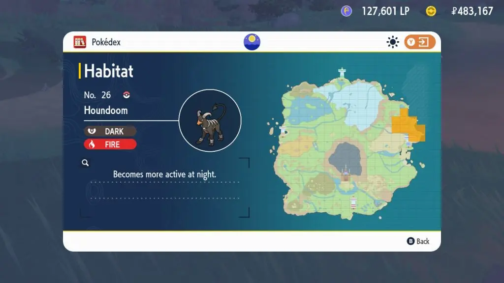 houndour locations pokemon scarlet violet