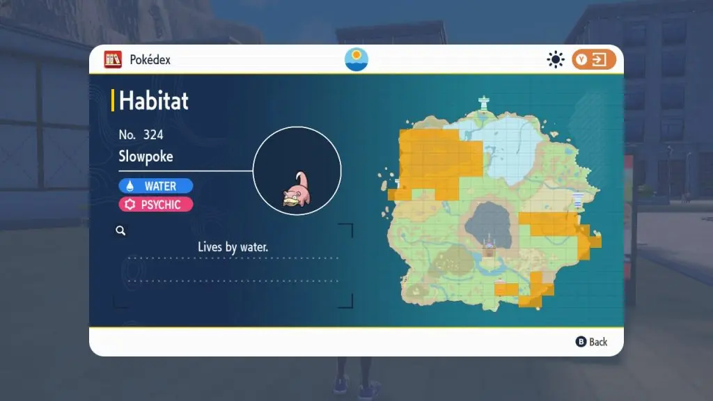 slowpoke locations pokemon scarlet violet