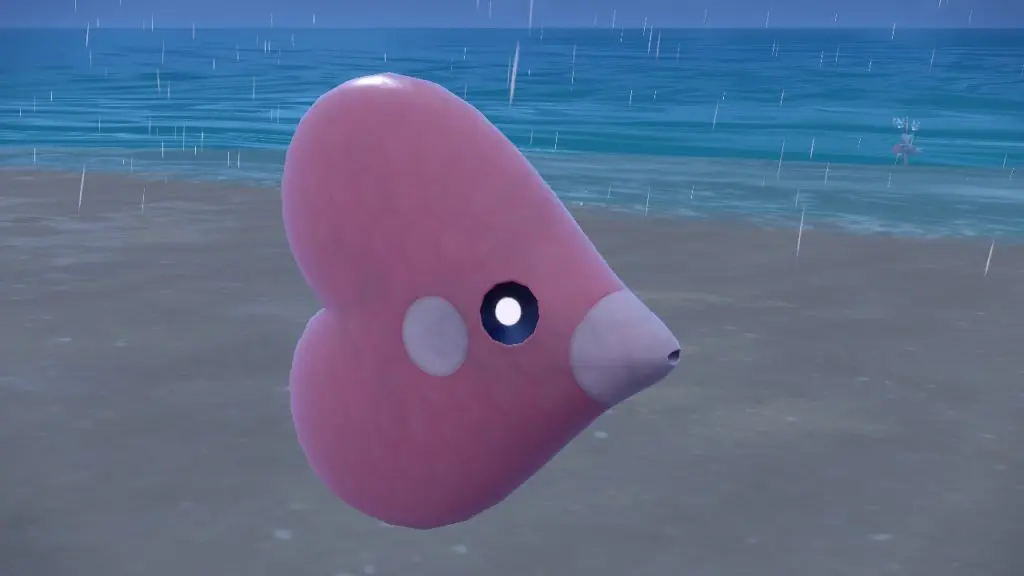 pokemon scarlet violet luvdisc in the wild