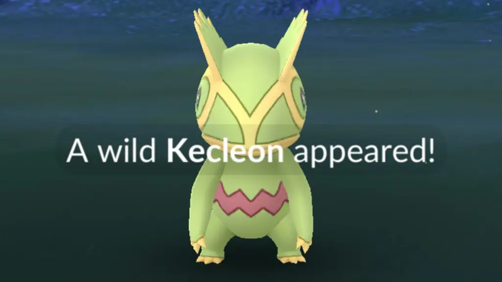 A wild Kecleon in Pokemon Go